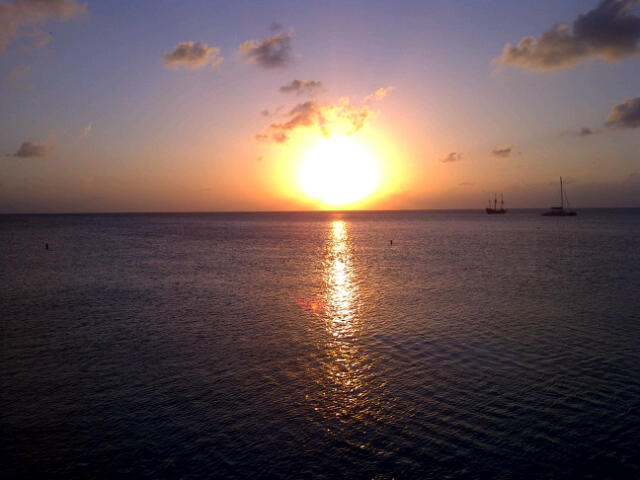 Sunset cruise in the Caymans
